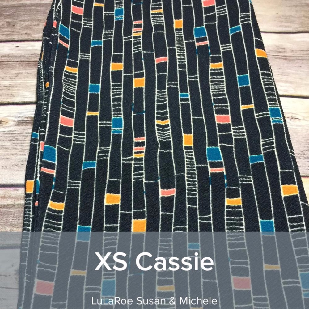 BRAND NEW WITH TAGS XS LULAROE CASSIE SKIRT